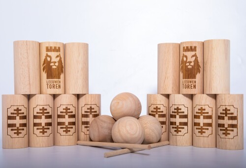 Belgische werpspellen set | Leeuwentoren + Little Bertha