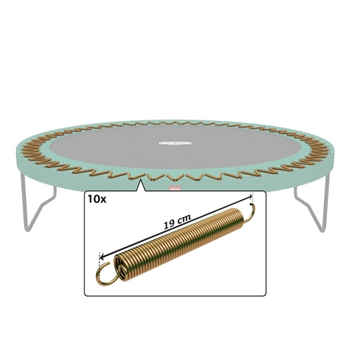 BERG  Twinspring veren Gold | set van 10 stuks