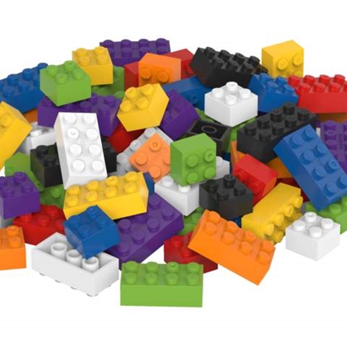 BiOBUDDi bouwblokken small | 1000 stuks