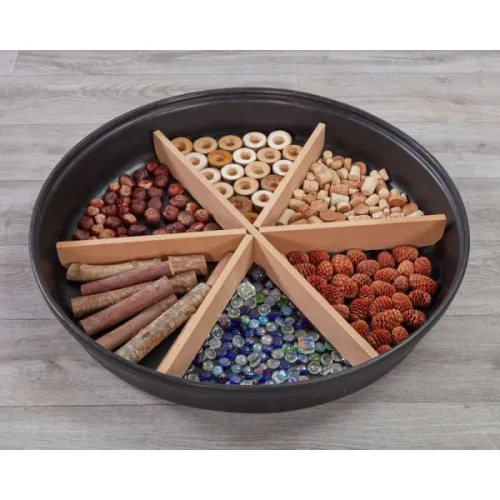 Diepe tuff tray divider | hout