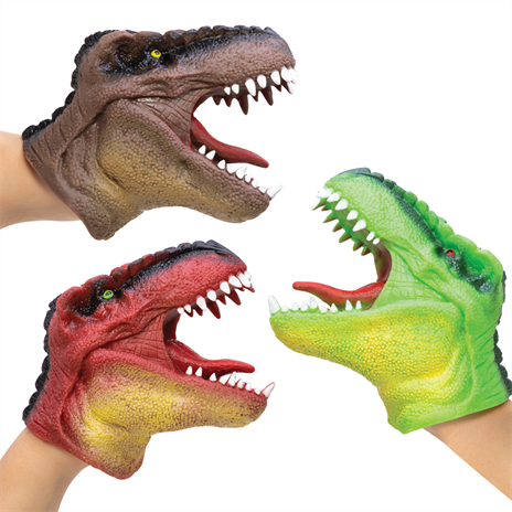 Dinosaurus HandPop Groen
