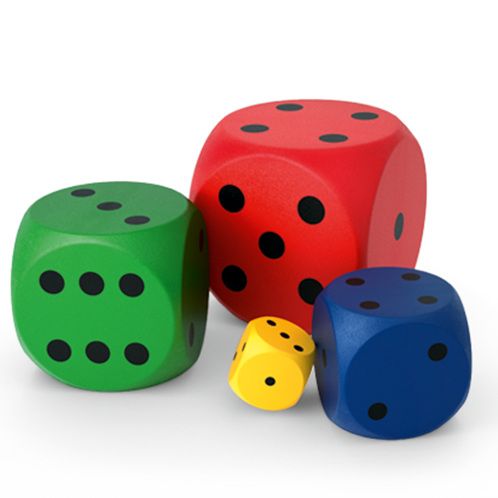 Dobbelsteen reuze Elephant skin | 50 x 50 x 50 cm | Volley®