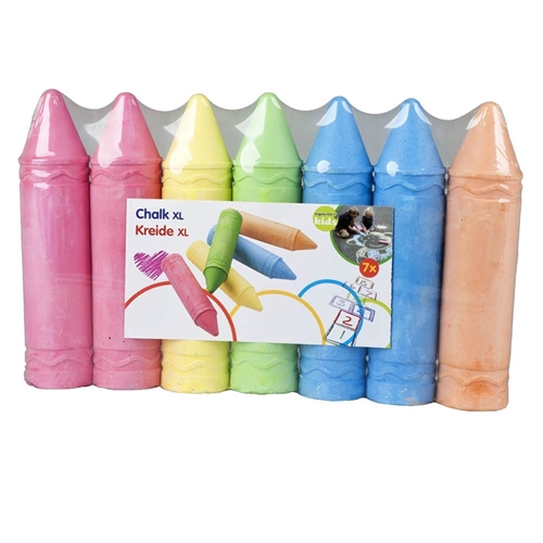 Jumbo stoepkrijt | 7 stuks