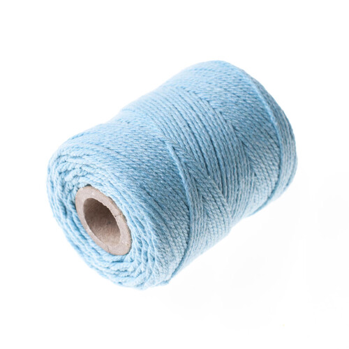Katoendraad azuurblauw | 60m