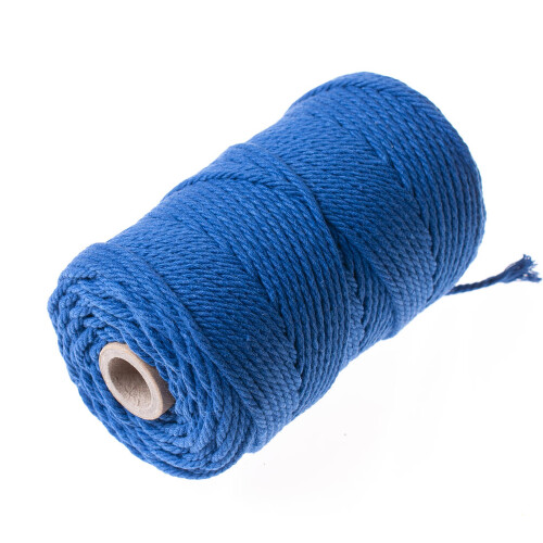Katoendraad dik koningsblauw | 70m