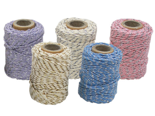 Katoendraad Metallic | set van 5 stuks