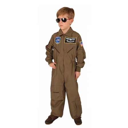 Piloten kostuum - maat XL/XXL - 3-delig Piloten kostuum - maat XL/XXL - 3-delig