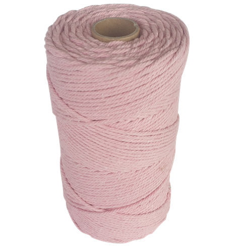 Macramétouw lichtroze | 300m