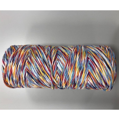 Macramétouw multicolor | single twist