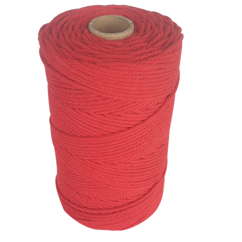 Macramétouw rood | 300m