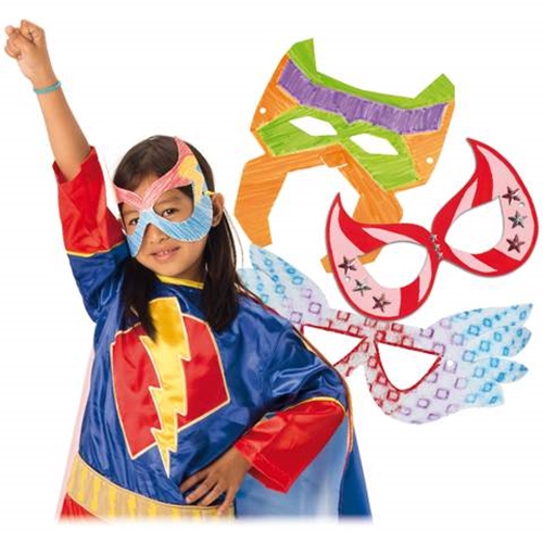 Maskers Superhelden | Set van 24 stuks