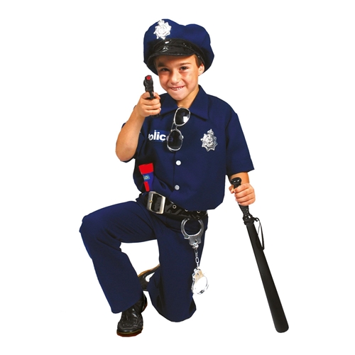 Heel boos behandeling Rudyard Kipling Politie kostuum kinderen | MateriaalMagazijn