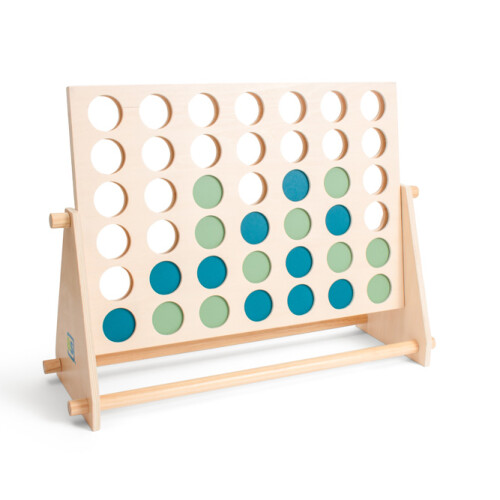 Reuze vier-op-een-rij hout | BS Toys