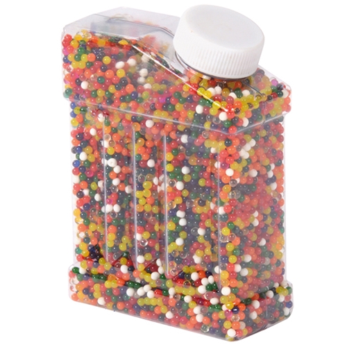 sensorische waterparels gekleurd