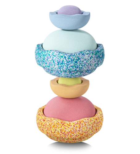 Stapelstein Inside Pastel | set van 8 stuks