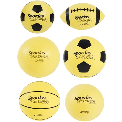 Supersafe ballen | set van 6 verschillende ballen