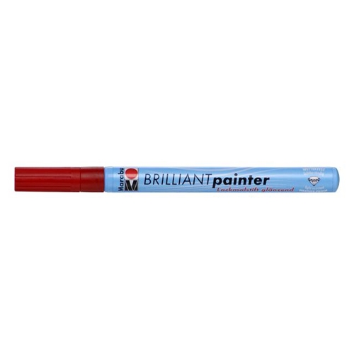 Verfstift Multi-purpose Marabu fijn rood