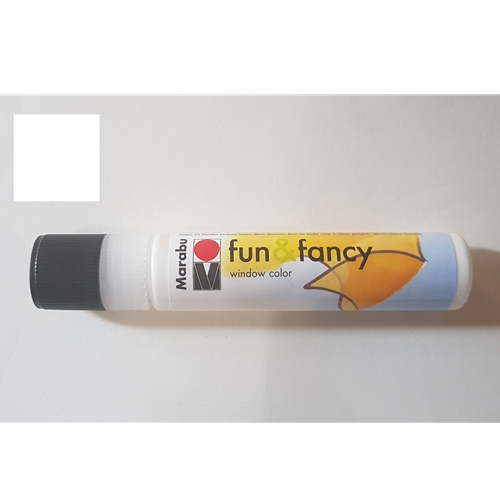 Window color pen Marabu - kristalwit