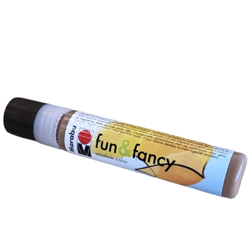 Window color pen Marabu - lichtbruin
